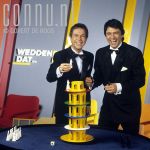 15-02-1988 Ron Brandsteder en Jos Brink in studio Aalsmeer Photo: Govert de Roos/Connu